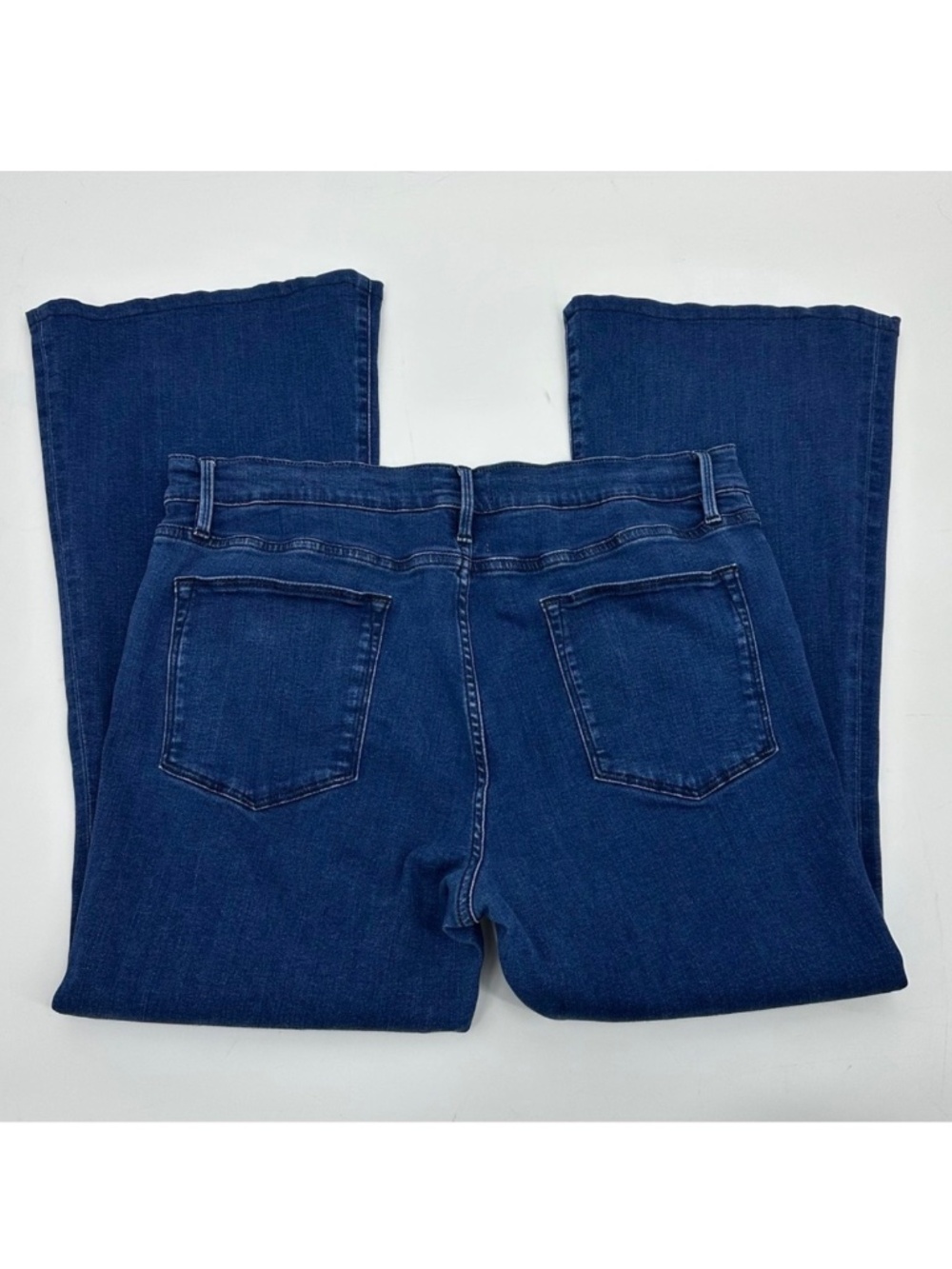 FRAME Le Pixie High Flare Jeans Women’s Size 34 Umma Wash Stretch Denim - Picture 4 of 15